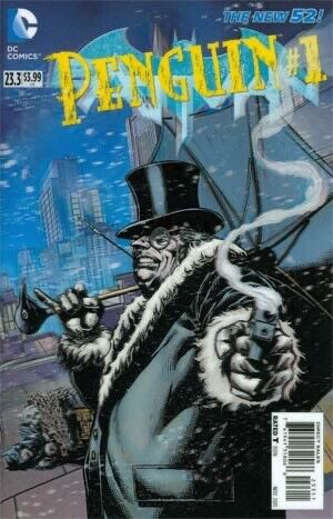 PENGUIN # 1 BATMAN # 23.3 DC COMICS 3D LENTICULAR COVER VARIANT COMIC BOOK 2013
