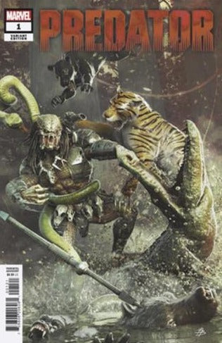 PREDATOR # 1 VARIANT EDITION  MARVEL COMIC BOOK PARENTAL ADVISORY 2023