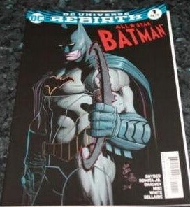 ALL STAR BATMAN REBIRTH #1 DC FIRST PRINTING VF/NM  COLLECTABLE COMIC BOOK 2016