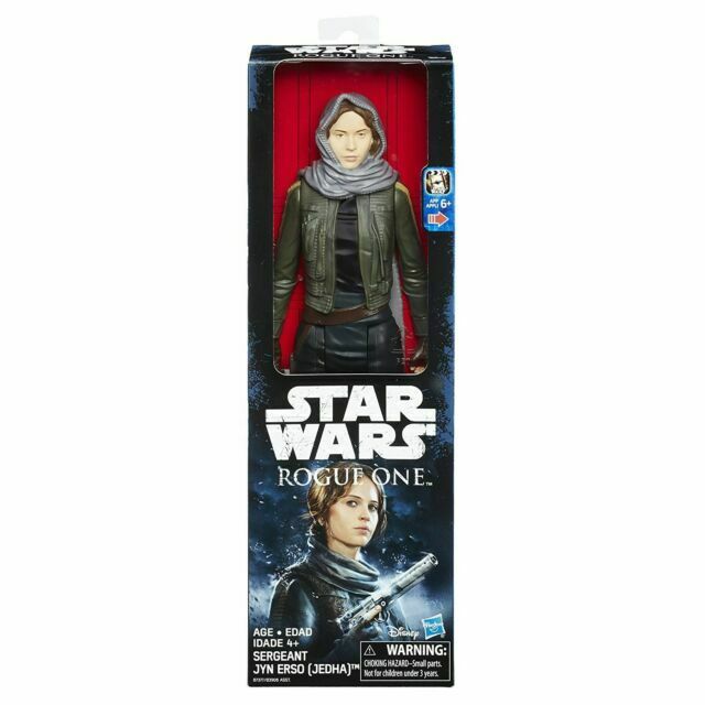 STAR WARS SERGEANT JYN ERSO ( JEDHA ) 12" ACTION FIGURE ROGUE ONE HASBRO DISNEY 2016