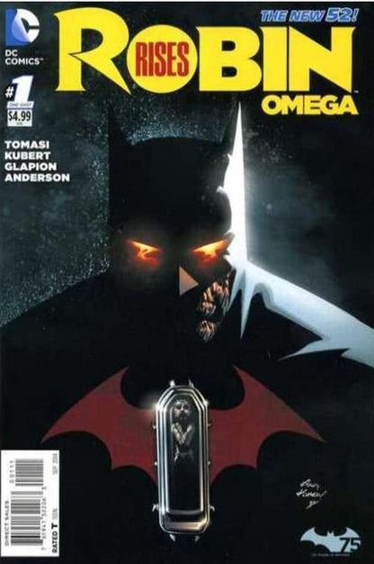 ROBIN RISES OMEGA  # 1 BATMAN  VARIANT  DC COMIC BOOK  2014