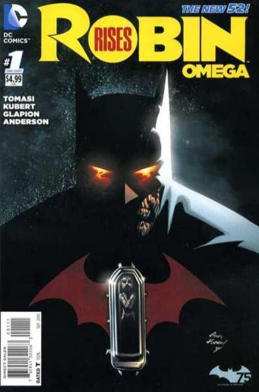 ROBIN RISES OMEGA  # 1 BATMAN  VARIANT  DC COMIC BOOK  2014