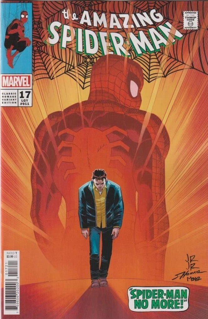 THE AMAZING SPIDER-MAN # 17 CLASSIC HOMAGE VARIANT EDITION MARVEL COMIC BOOK NM 2023