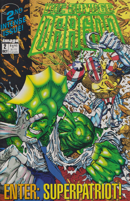 THE SAVAGE DRAGON # 2  IMAGE  COMICS 2nd INTENSE ISSUE  1992