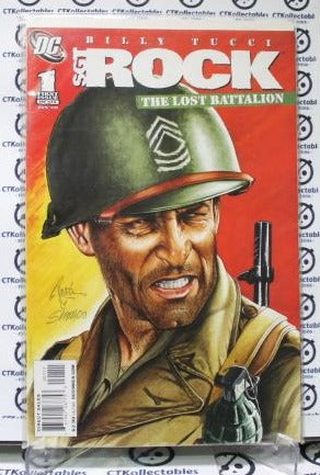 SGT. ROCK # 1 THE LOST BATTALION BILLY TUCCI DC  WAR COMIC BOOK 2009