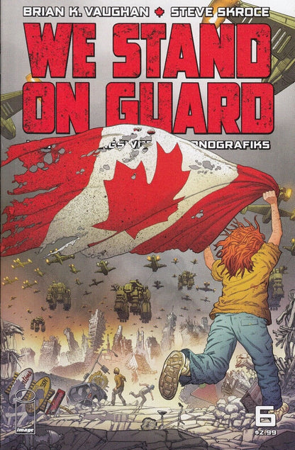 WE STAND ON GUARD # 6 NM / VF IMAGE COMICS  COMIC BOOK 2015