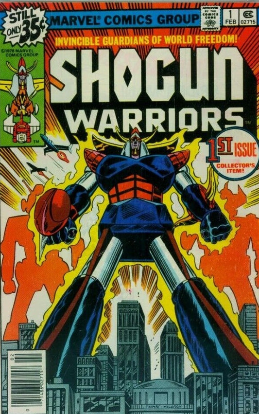 SHOGUN WARRIORS # 1 FIRST ISSUE MARVEL COMIC BOOK 1978