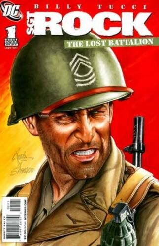 SGT. ROCK # 1 THE LOST BATTALION BILLY TUCCI DC  WAR COMIC BOOK 2009