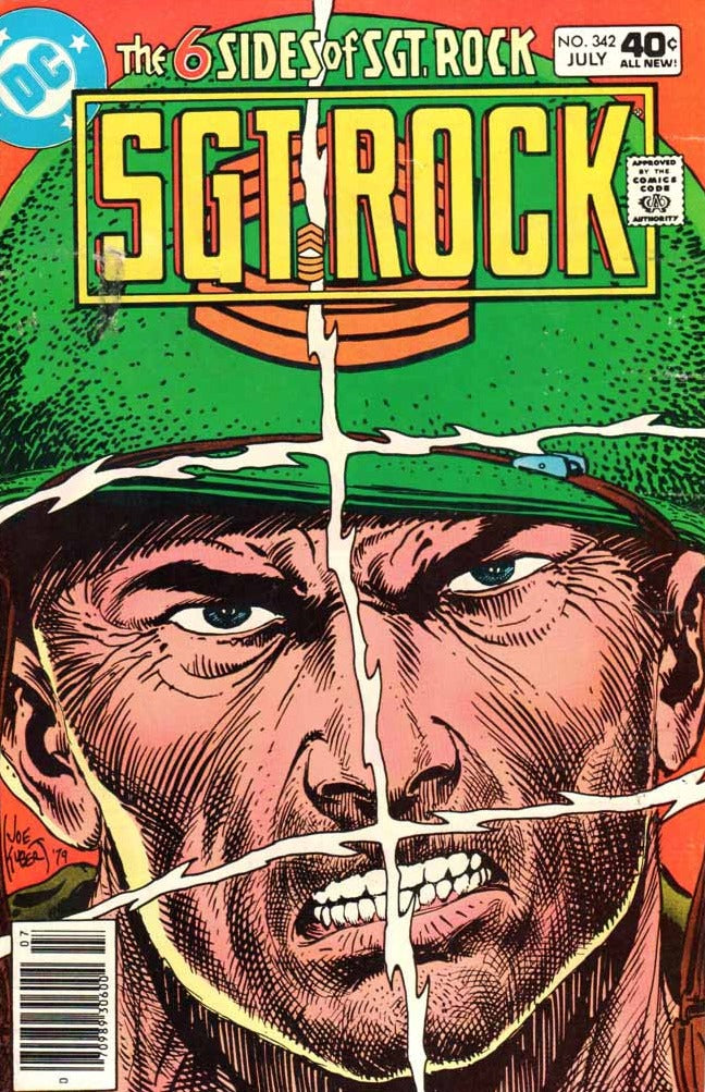 SGT. ROCK # 342  VF/ F  KUBERT/ KANIGHER WAR DC 1980