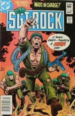 SGT. ROCK # 362  VF / F KUBERT/ KANIGHER WAR DC 1982