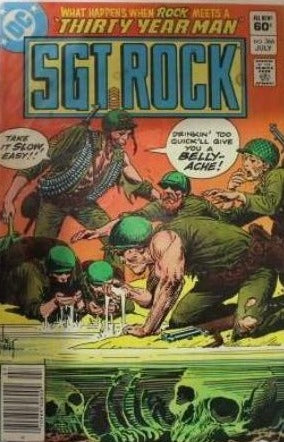 SGT. ROCK # 366  VF / F KUBERT/ KANIGHER WAR DC 1982