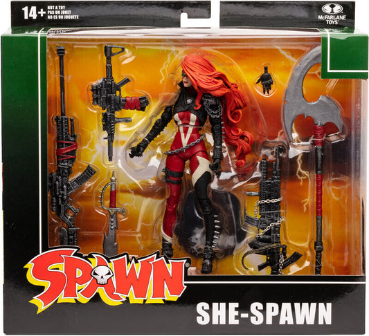 SHE-SPAWN ACTION FIGURE DELUXE SET NM IMAGE COMICS McFARLANE COLLECTABLE TOY 2022