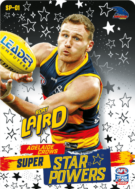 2022 AFL Teamcoach Star Powers Rory Laird SP-01 CODE UNUSED