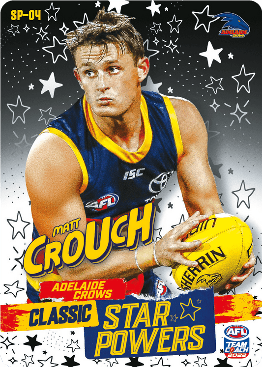 2022 AFL Teamcoach Star Powers Matt Crouch SP-04 CODE UNUSED