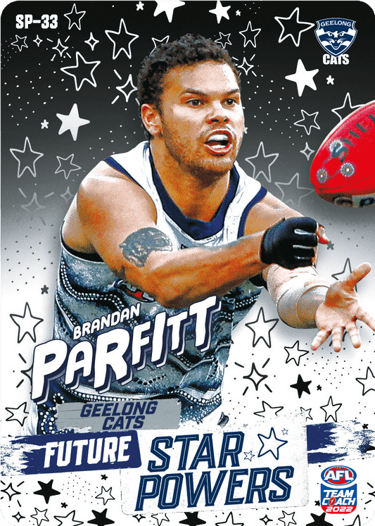 2022 AFL Teamcoach Star Powers Brandan Parfitt SP-33 CODE UNUSED