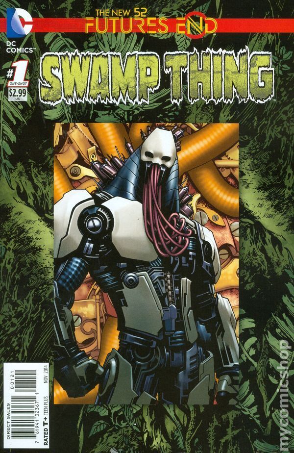 SWAMP THING # 1 FUTURES END VARIANT 3D MATURE READERS DC COMICS 2014