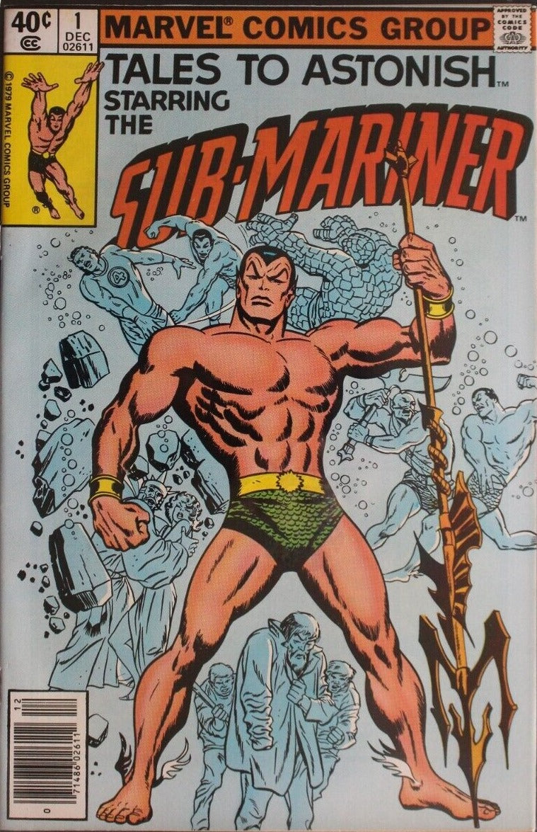 TALES TO ASTONISH STARRING THE SUB-MARINER # 1 FIRST ISSUE MARVEL COMIC BOOK 1979