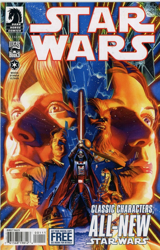 STAR WARS  # 1  DARK HORSE COMIC BOOK  2013