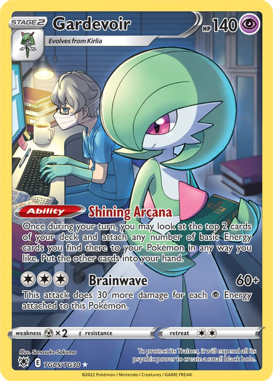 Gardevoir Trainer Gallery #TG05/TG30 2022 Sword & Shield Astral Radiance Pokemon Card
