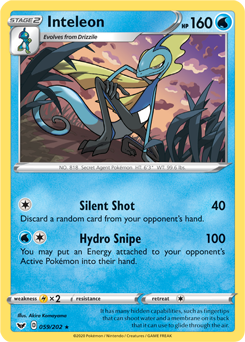 Chewtle #060/202 Base Card Pokémon Card Sword & Shield