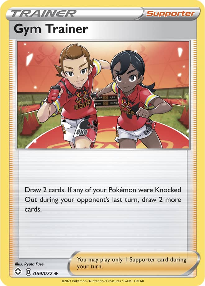 Gym Trainer Trainer Base card #059/072 Pokémon Card Shining Fates