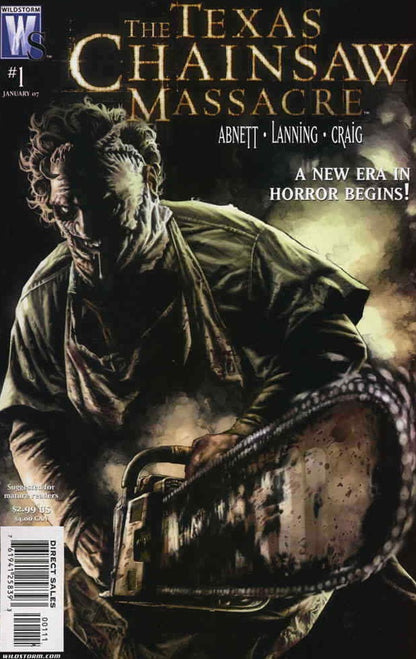 THE TEXAS CHAINSAW MASSACRE # 1  WILDSTORM COMIC BOOK 2007
