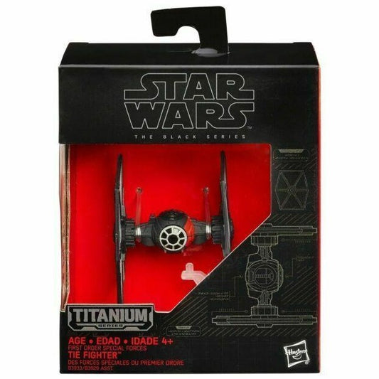 STAR WARS THE BLACK SERIES TITANIUM TIE FIGHTER #04 DISNEY HASBRO 2015