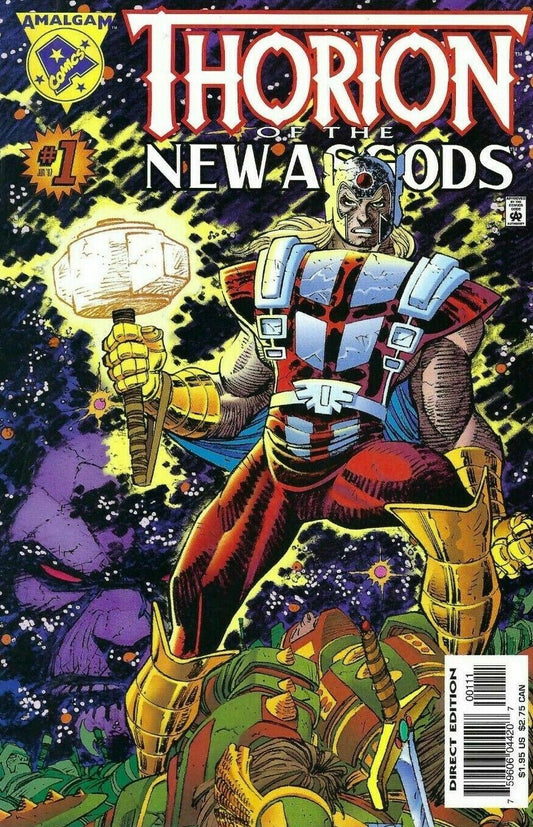 THORION OF THE NEW GODS # 1  MARVEL/ AMALGAM COMIC BOOK 1996