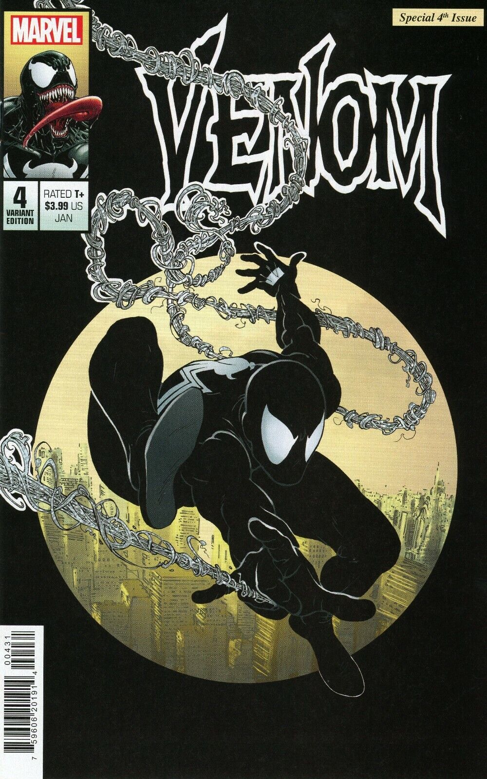 VENOM # 4 VARIANT EDITION  HOMAGE  SPIDER-MAN 300 COVER MARVEL COMIC BOOK 2022