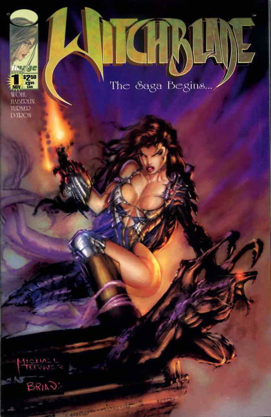 WITCHBLADE # 1 MICHAEL TURNER IMAGE FIRST ISSUE COMIC BOOK 1995