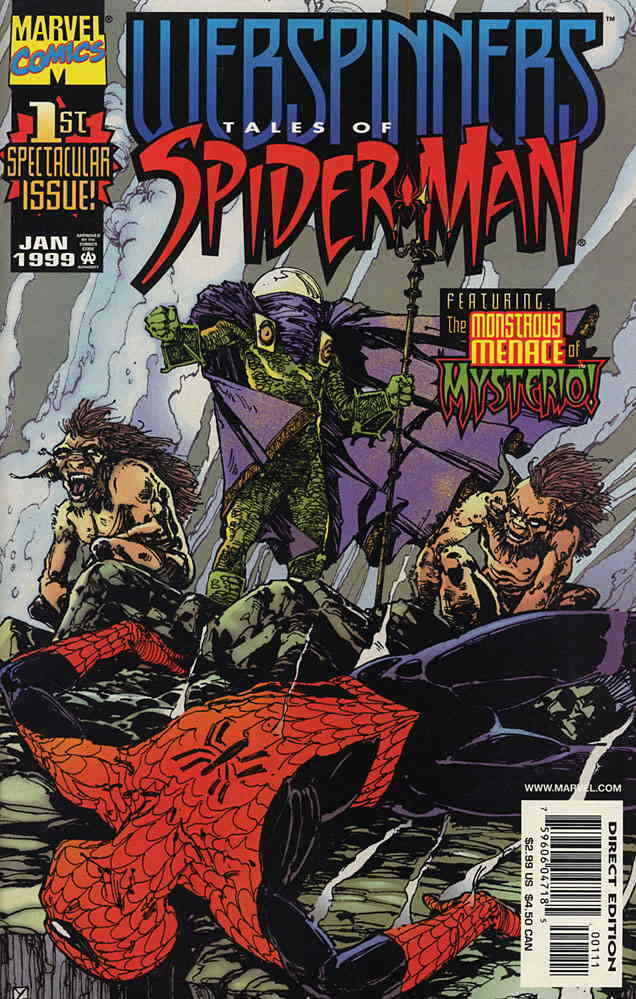 WEBSPINNERS TALES OF SPIDER-MAN # 1 MARVAL COMICS 1999