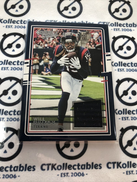 2020 NFL Donruss Will Fuller V Threads Jersey Texans #34