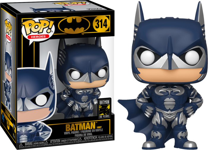 Batman 1997- 80th Anniversary #314 Funko POP! Heroes