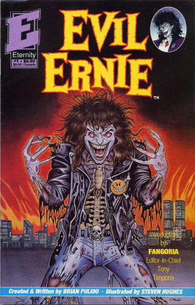 EVIL ERNIE # 1 LADY DEATH 1st APPEARANCE ETERNITY COMICS 1991