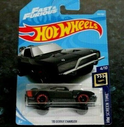 Hot Wheels  FAST & FURIOUS 70' Dodge Charger - HW Screen Time 4/10 - 2017 #104/365