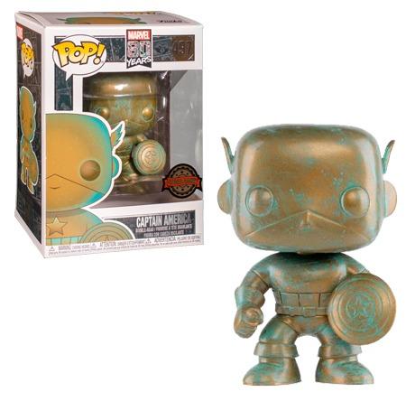 Captian America 80th Anniversary Patina #497 Funko POP!