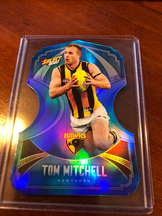 Tom Mitchell Ice Blue Die-cut BDC76 2020 Select Footy Stars