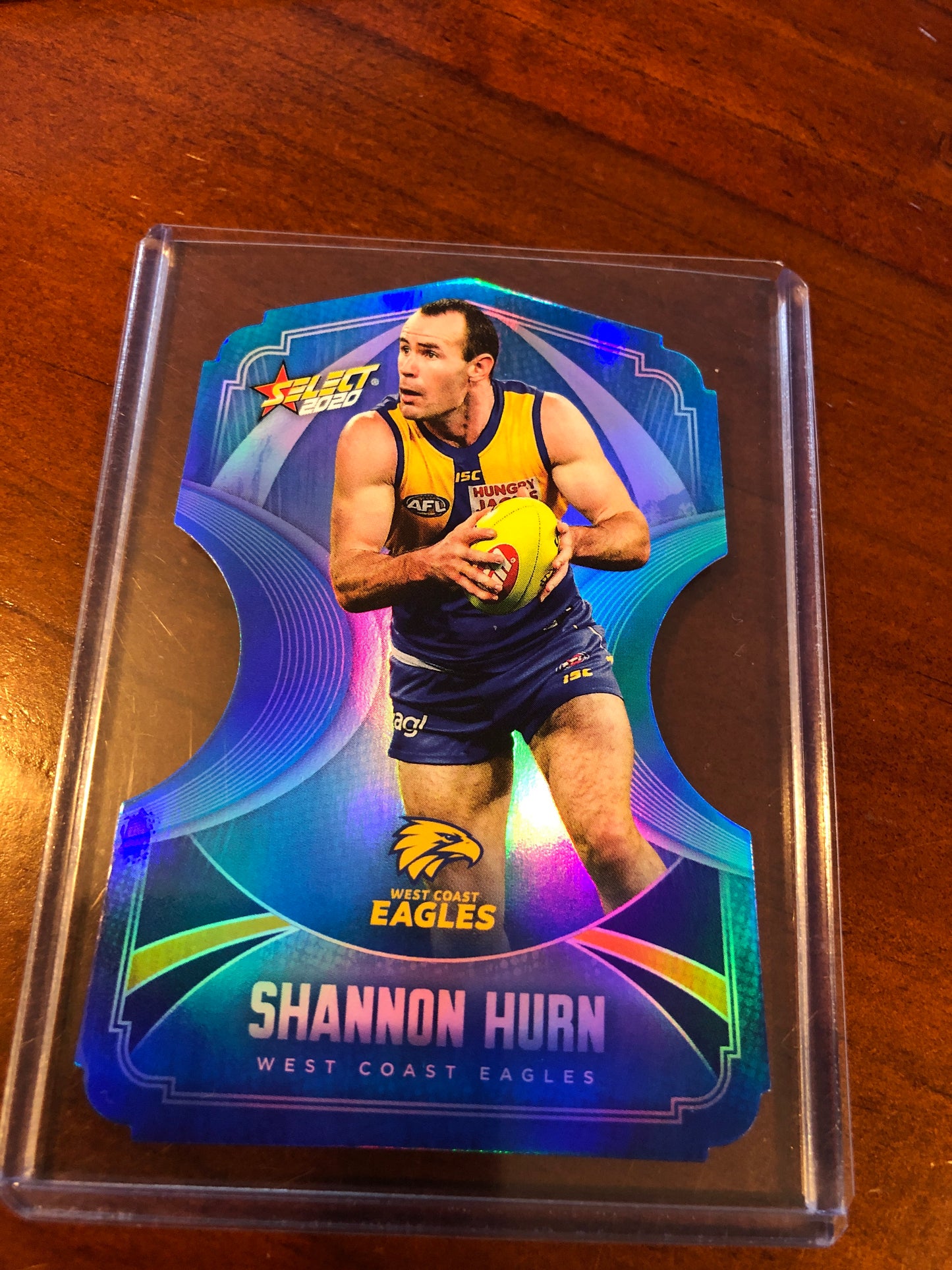 Shannon Hurn Ice Blue Die-cut BDC131 2020 Select Footy Stars