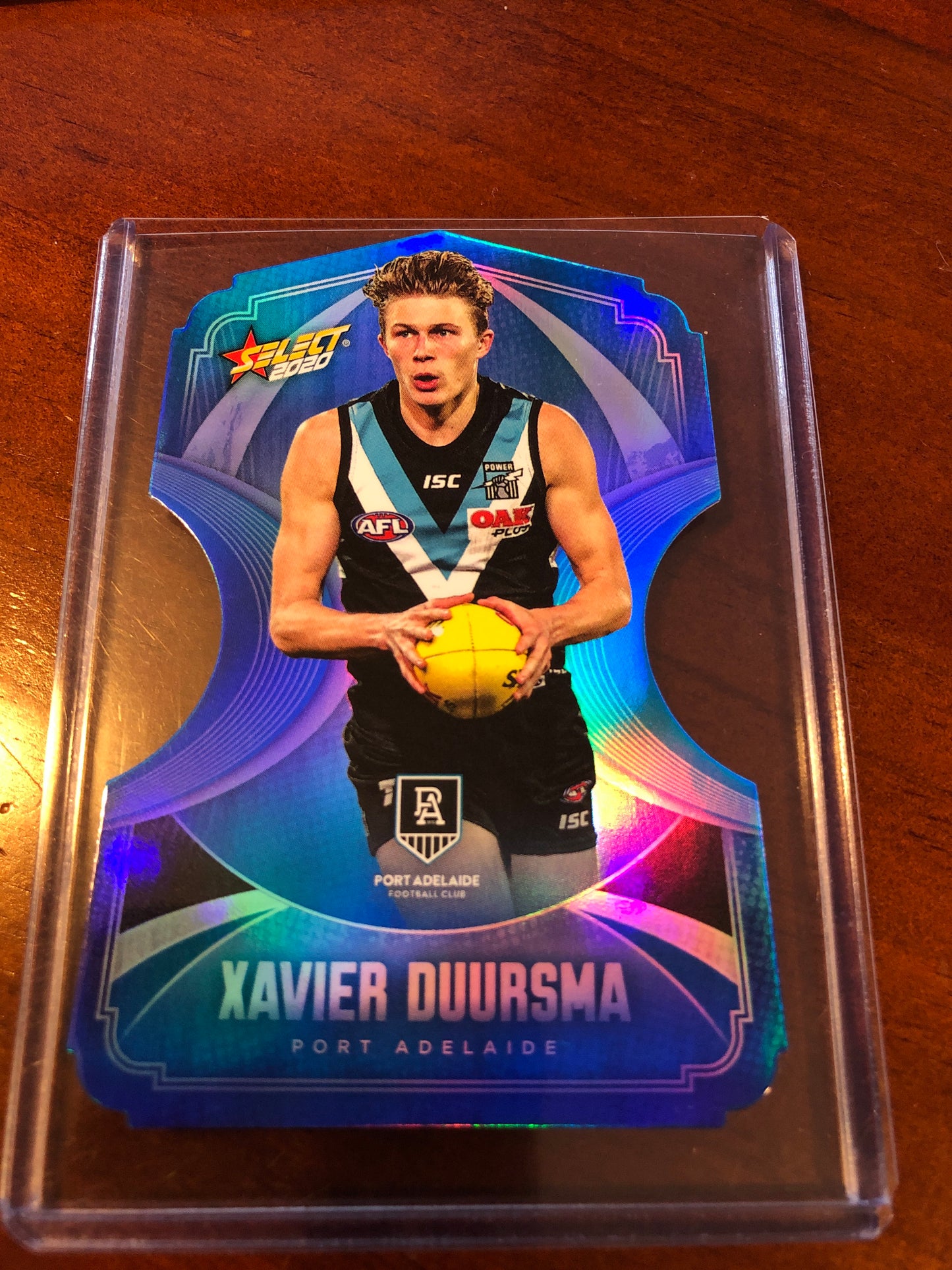 Xavier Duursma Ice Blue Die-cut BDC99 2020 Select Footy Stars