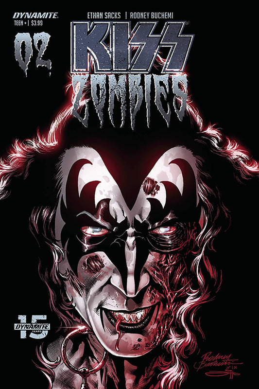 KISS ZOMBIES # 02 VARIANT GENE COVER NM DYNAMITE COMICS  2019