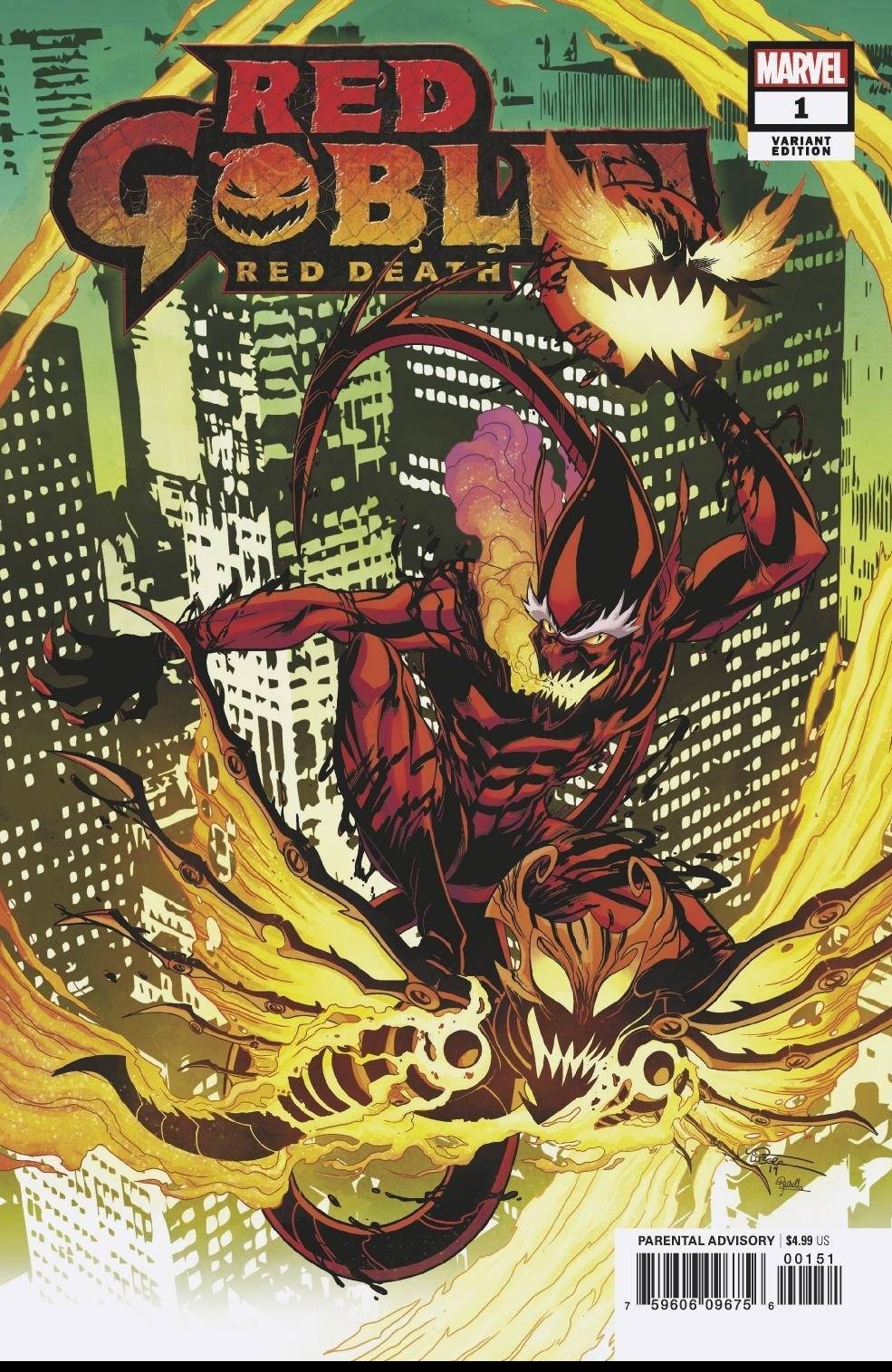 RED GOBLIN RED DEATH #1 VARIANT COVER MARVEL COMICS  2023