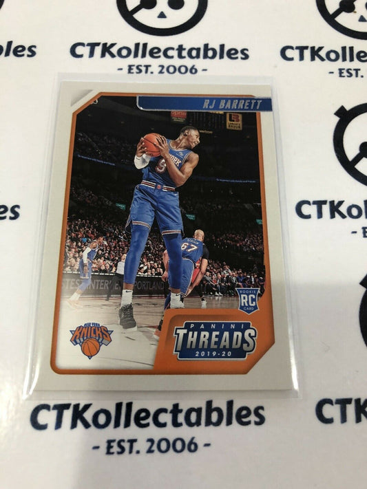 RJ Barrett RC #90 2019-20 NBA Chronicles Threads