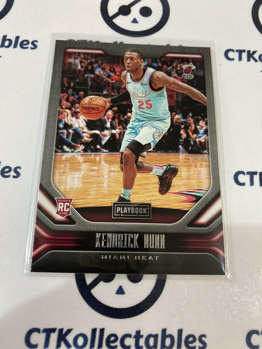 Kendrick Nunn RC #181 2019-20 NBA Chronicles Playbook