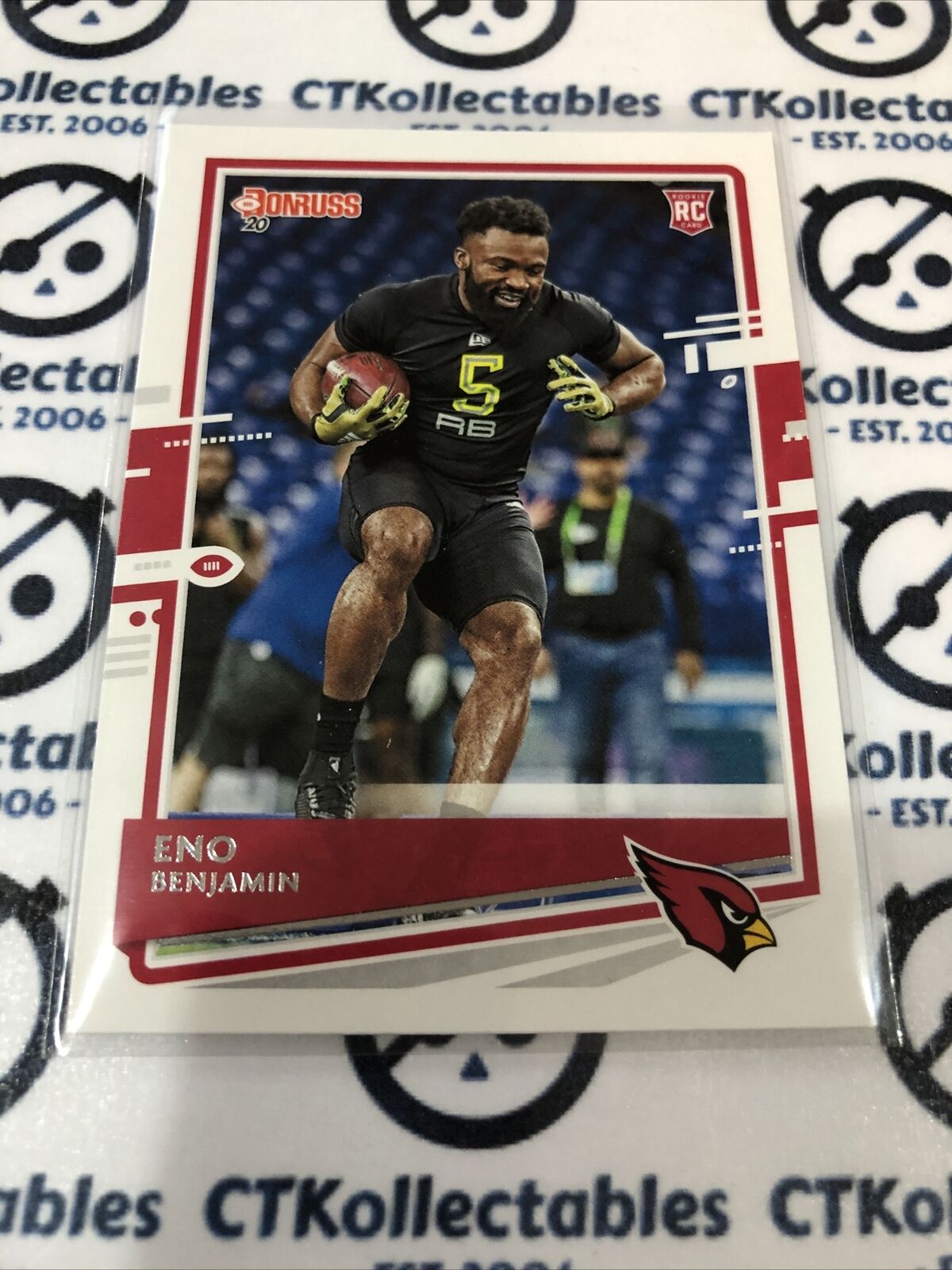 2020 NFL Donruss Rookies Eno Benjamin RC #251 Cardinals