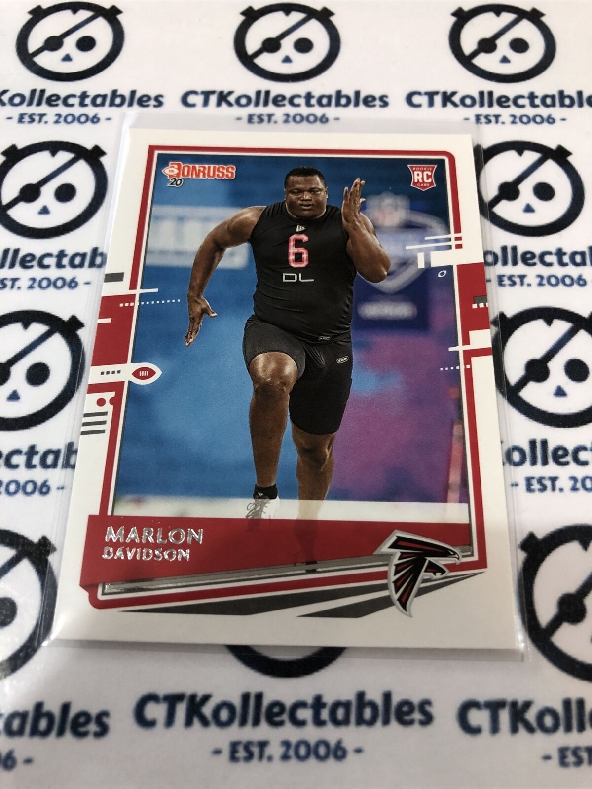 2020 NFL Donruss Rookies Marlon Davidson RC #285 Falcons