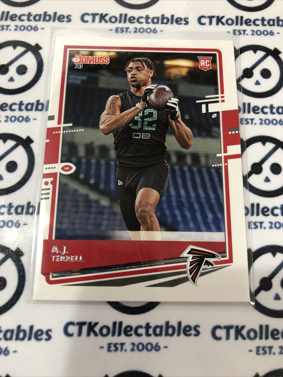 2020 NFL Donruss Rookies A.J Terrell RC #255 Falcons