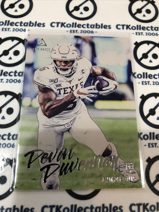 2020 NFL Luminance Devin Duvernay RC #166 Ravens