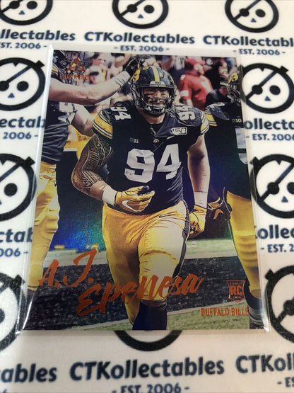2020 NFL Luminance AJ Expensea Bronze RC #11/50 Bills