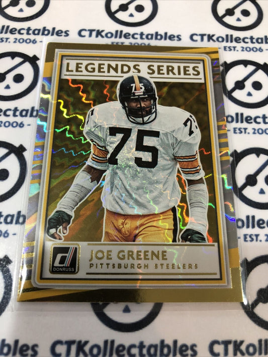 2020 NFL Donruss Legend Series Joe Greene LS-JG Steelers