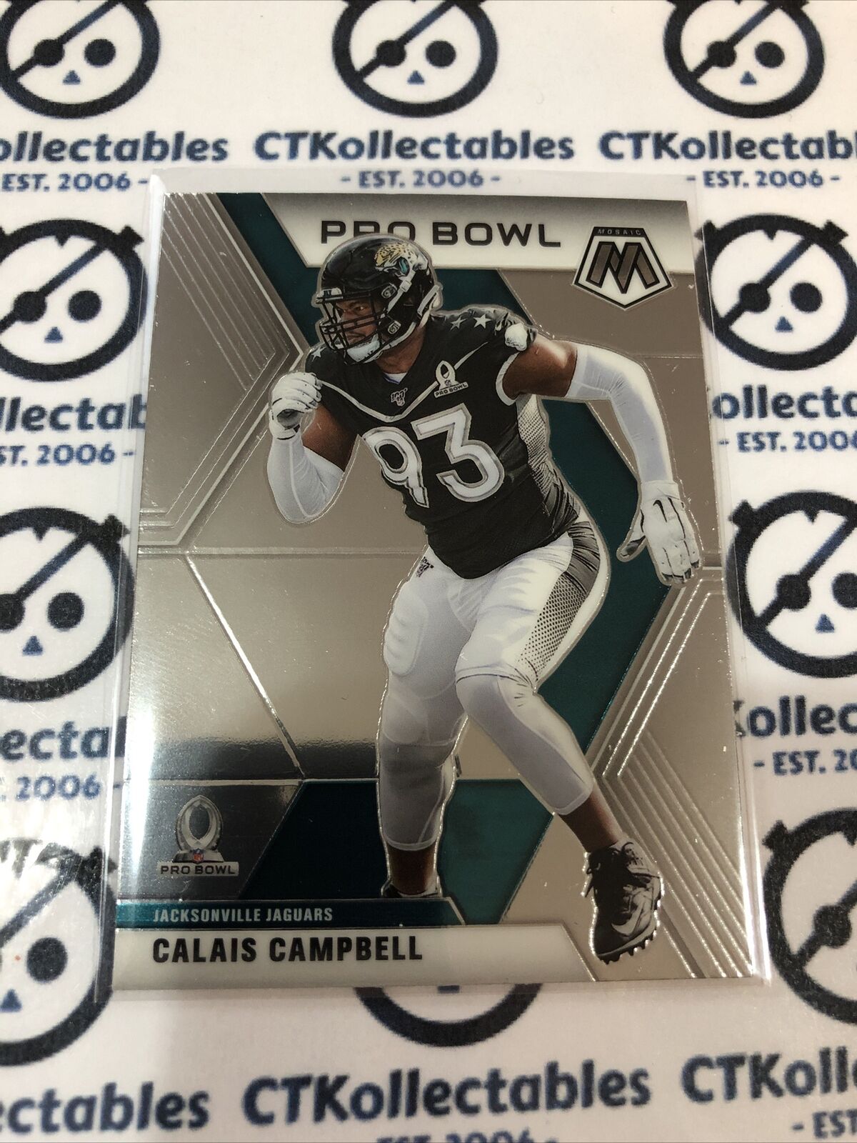 2020 NFL Mosaic Calais Campbell Pro Bowl #255 Jaguars